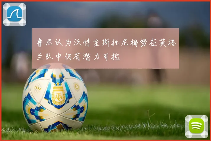 鲁尼认为沃特金斯托尼梅努在英格兰队中仍有潜力可挖
