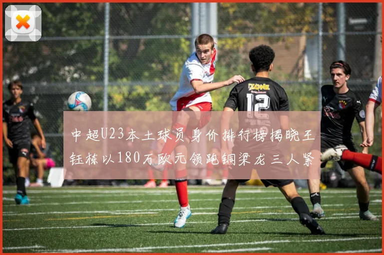 中超U23本土球员身价排行榜揭晓王钰栋以180万欧元领跑铜梁龙三人紧随其后